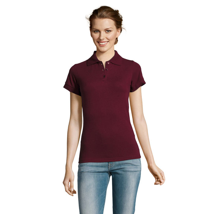 Polo femme promotionnel 200g - Prime Bordeaux 1